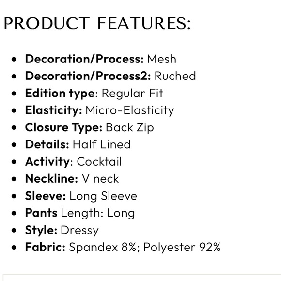 BLUE MESH V-NECK WOMENS LONG-SLEEVED VELVET JUMPSUIT - Picture 5 of 6